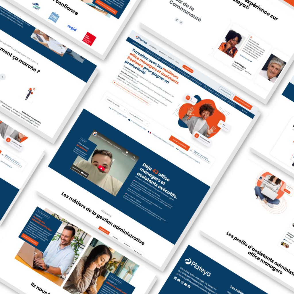 Plateya App – Dashboard SaaS de Gestion des Missions et Assistants Freelance